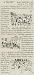 A zsidó otthon, Joseph Pennell alkotó: Joseph Pennell