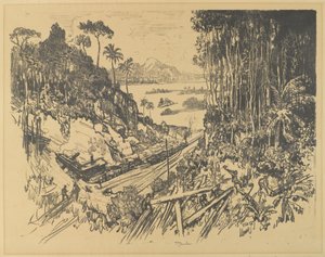 A dzsungel, 1912 alkotó: Joseph Pennell