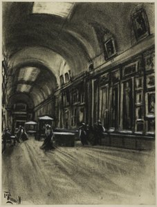A Long Gallery, Prado alkotó: Joseph Pennell