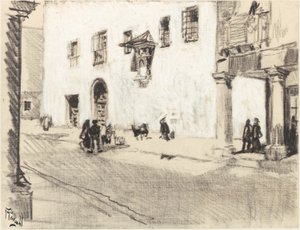 Alcalai kolostorok alkotó: Joseph Pennell