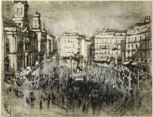 A Puerta del Sol, Madrid