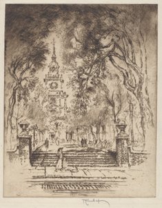 The Square, Independence Square, Philadelphia alkotó: Joseph Pennell