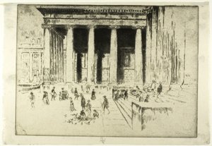 The Steps, British Museum alkotó: Joseph Pennell