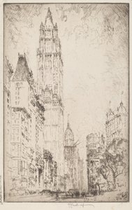 A Woolworth épület alkotó: Joseph Pennell