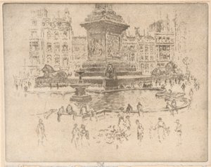 Trafalgar tér alkotó: Joseph Pennell
