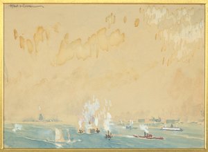 Windiges Wetter alkotó: Joseph Pennell