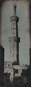 Nagy minaret, Alexandria, 1842. alkotó: Joseph Philibert Girault De Prangey