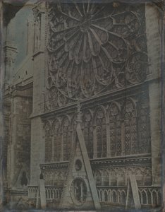 Rózsaablak, Notre-Dame katedrális, Párizs, 1841.