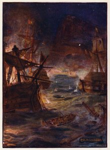 Gibraltár nagy ostroma alkotó: Joseph Ratcliffe (after) Skelton