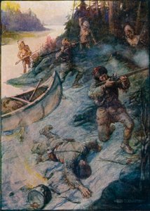 No Man Was Safe, No Life Was Safe, 1908, c1920 alkotó: Joseph Ratcliffe Skelton