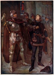 Angus grófja lehúzott egy aranyláncot Robert Cochrane nyakáról alkotó: Joseph Ratcliffe Skelton