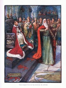 Ott lépett ki a tömegből, és egy öreg, öreg ember, 1910 alkotó: Joseph Ratcliffe Skelton