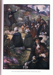 Amíg a lelkészek prédikáltak és imádkoztak, az őrszemek őrködtek, 1910