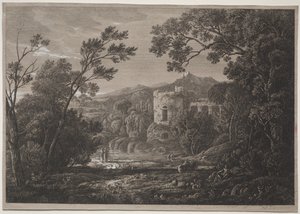 Egy olasz nézet, c. 1810 .