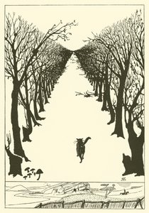 A macska, aki egyedül sétált (metszet) alkotó: Joseph Rudyard (after) Kipling