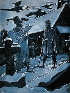 The Aid of the Dead, illusztráció Georges Spetz „Elzász legendái” című művéből