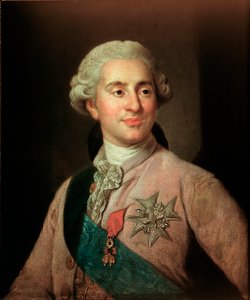 XVI. Lajos (1754-1793) francia király portréja, aki az Aranygyapjú Rend jelvényét viseli Joseph Siffred Duplessis (1725-1802) festménye (Joseph-Siffred, Joseph Siffrede, Joseph-Siffrede, Joseph Siffrein, Joseph- Siffrein) 18. századi M