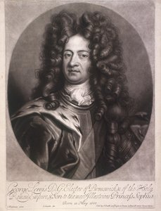 I. György, Nagy-Britannia királyának ovális portréja, 1700