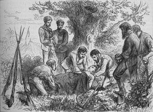 Eyre temetése, 1880