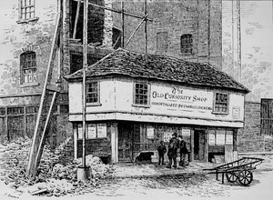 The Old Curiosity Shop Lincolns Inn Fields közelében, London, 1860 1911