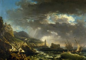 A hajótörés alkotó: Claude Joseph Vernet
