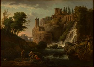 Francia: Les Cascatelles de Tivoli Tivoli tájkép