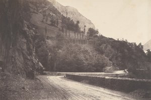 Út Pierrefitte-ből Luz St Sauveurbe, 1853.
