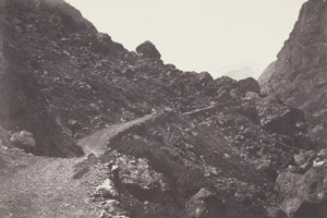 Szent Megváltó. A káosz útja Gavarnie Saint-Sauveur-hez vezet. A káosz útja..., 1853.