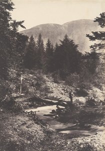 Torrent a Demoiselles-vízesésről, Bagnères de Luchon., 1853.