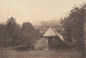 Argelès-völgy a Despourreins farm közelében. St-Sauveur, 1853.