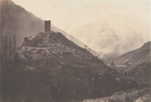 A Luchon-völgy kilátása Castelvieilh tornyából, 1853. alkotó: Joseph Vigier