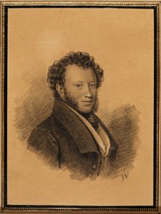 Alekszandr S. Puskin szerző portréja 1799-1837, 1827