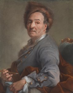 Önarckép prémes sapkával alkotó: Joseph Vivien