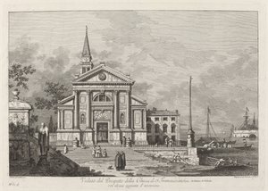 A S. Francesco-templom tájékoztatójának képe, 1742.