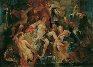 Diana fürdője (fordítva: A Bacchus fiú nevelése)