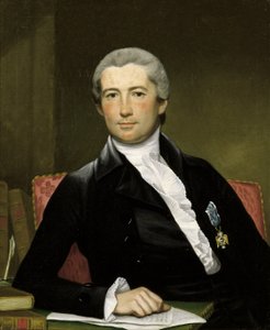 Giles tábornok portréja, kb. 1785.
