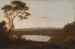 Albano-tó alkotó: Joseph Wright of Derby
