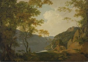 Lake Scene alkotó: Joseph Wright of Derby