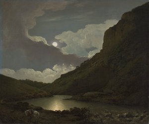 Matlock Tor a Moonlighttól alkotó: Joseph Wright of Derby
