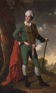 Egy férfi portréja, az "indiai kapitány" néven ismert alkotó: Joseph Wright of Derby