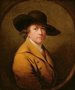 Önarckép, 1780 körül (olaj, vászon) alkotó: Joseph Wright of Derby