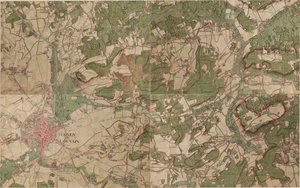 Térkép: Loven I Louvain - Leuven alkotó: Joseph de Ferraris