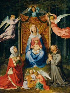 Waldesruhe (Madonna gyermekével, Szent Adelheiddel és Szent Ferenccel)