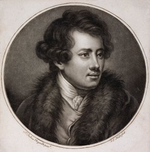 Francesco Bartolozzi olasz művész és nyomdász, a Brit Királyi Akadémia egyik alapítója (metszet)