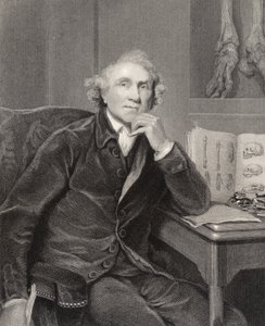 John Hunter, metszett G.H. Adcock, a National Portrait Gallery V. kötetéből, 1835 körül megjelent (litho) alkotó: Joshua (after) Reynolds