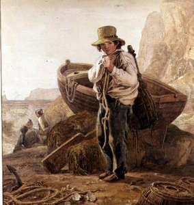 Az ifjú halászfiú alkotó: Joshua Cristall