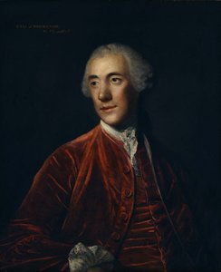 Robert Darcy, Holderness 4. grófjának portréja. alkotó: Joshua Reynolds