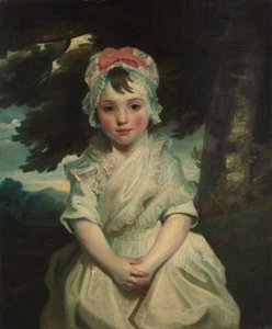 Georgiana Augusta Frederica Elliott 1782-1813, később Lady Charles Bentinck, 1784. alkotó: Joshua Reynolds