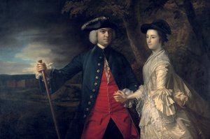 János, Egmont 2. grófja és második felesége, Catherine, 1759 körül
