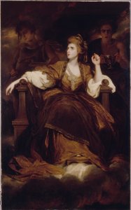 Siddonsné tragikus múzsaként alkotó: Joshua Reynolds